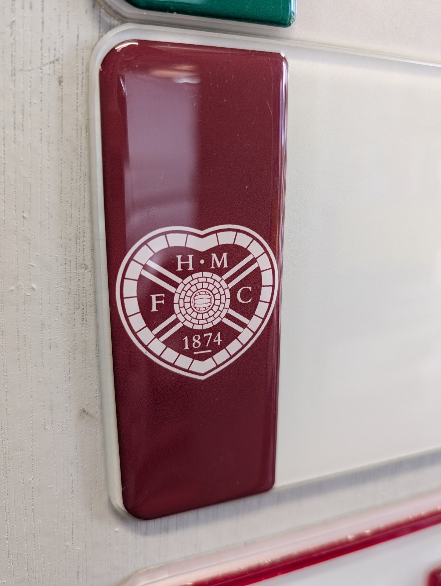 Hearts FC Side Badge