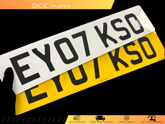 Negative Number Plate Pair