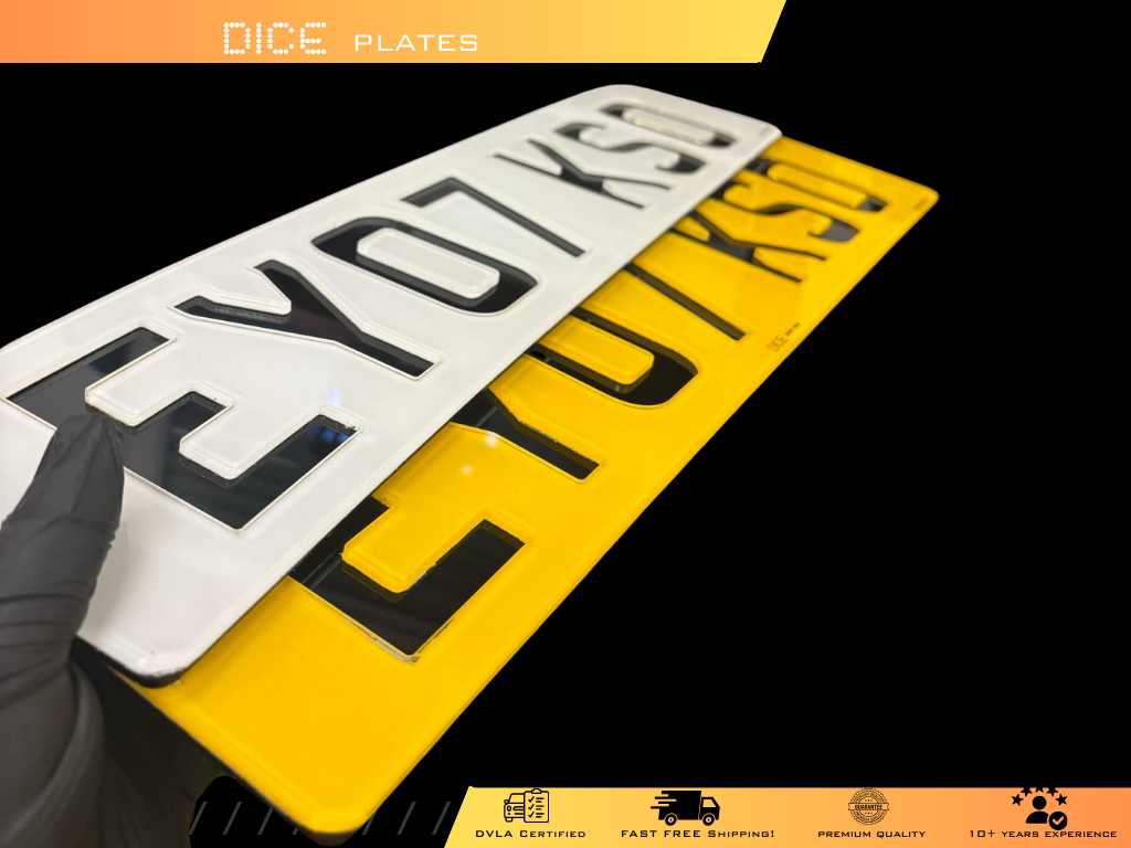 Negative Number Plate Pair