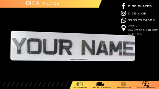 Custom Logo Plates