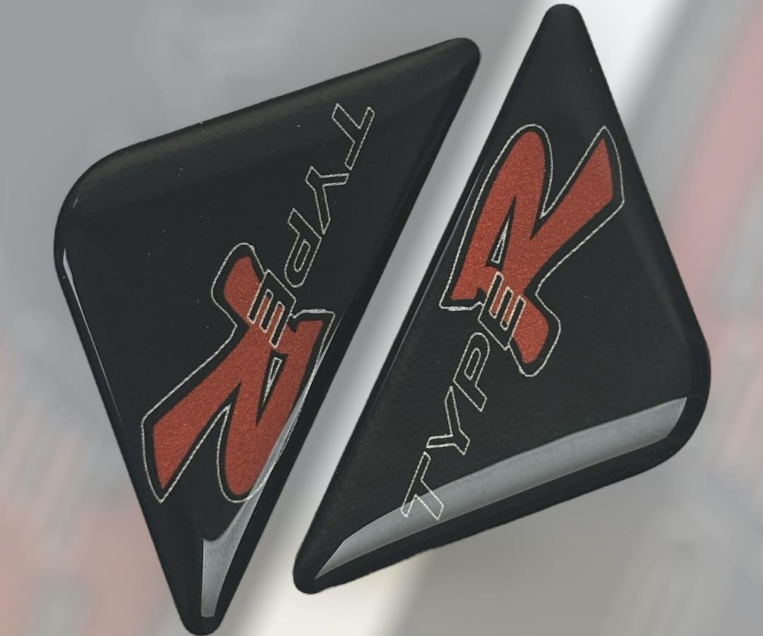 Number Plate Corner Badge - Show Use Only - Not Road Legal