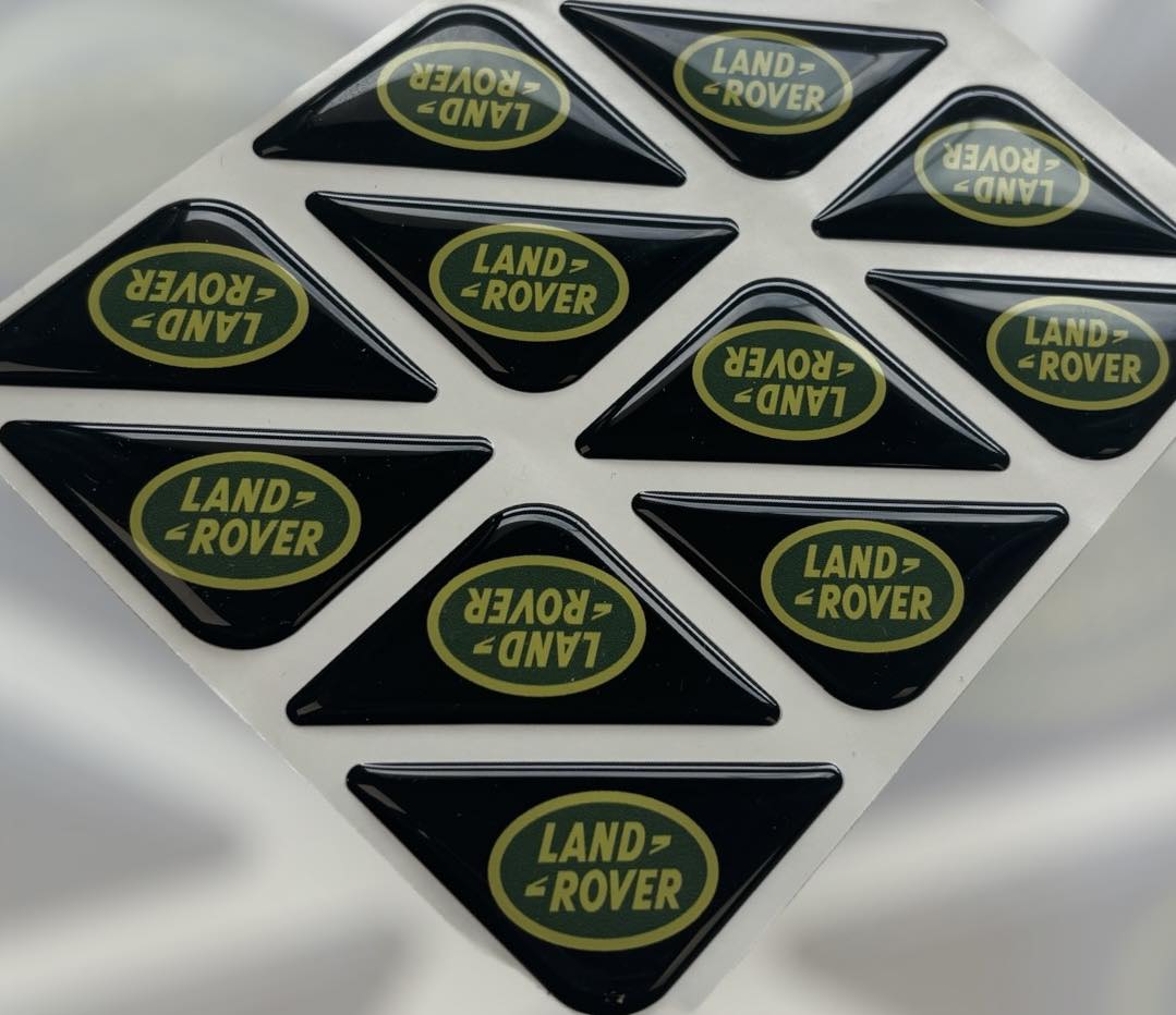 Number Plate Corner Badge - Show Use Only - Not Road Legal