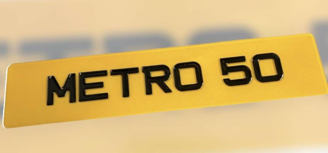 3D Metro 50MM Pair (SHOW USE ONLY)