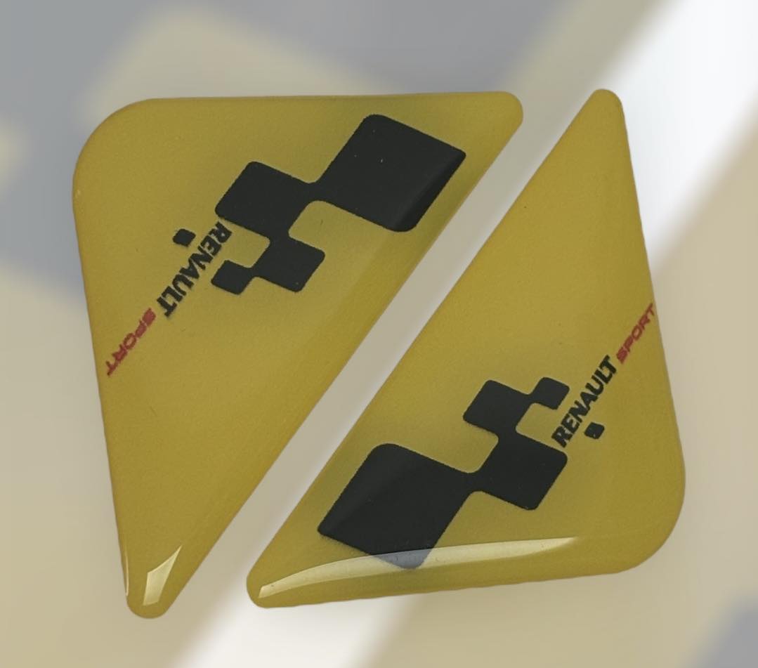 Number Plate Corner Badge - Show Use Only - Not Road Legal