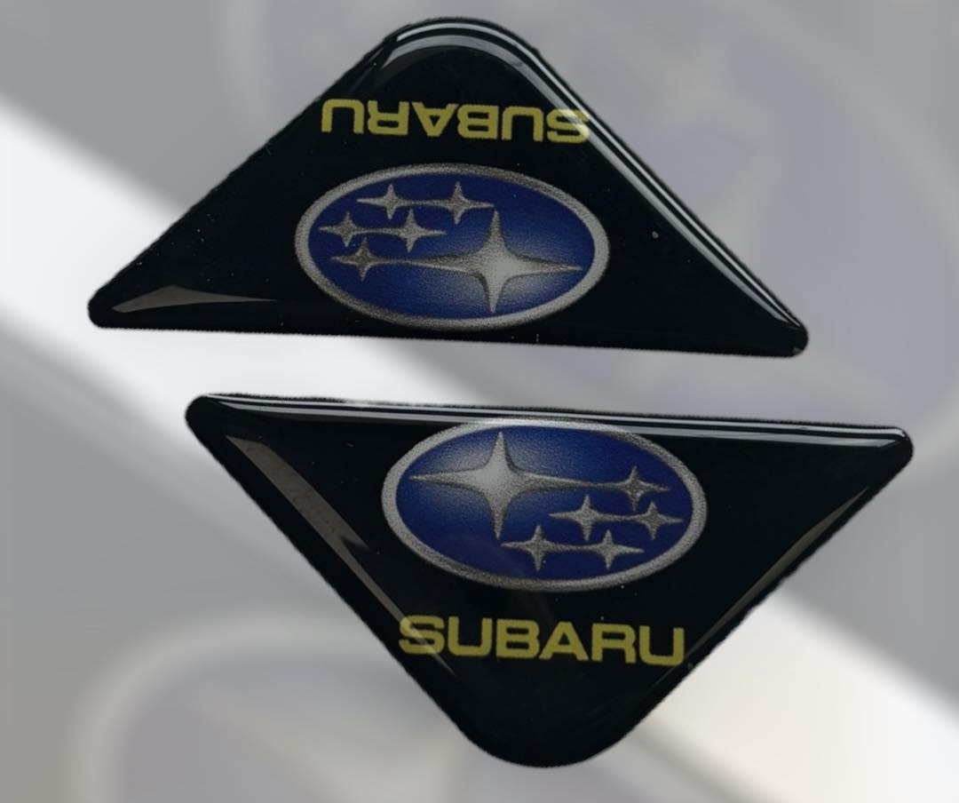 Number Plate Corner Badge - Show Use Only - Not Road Legal