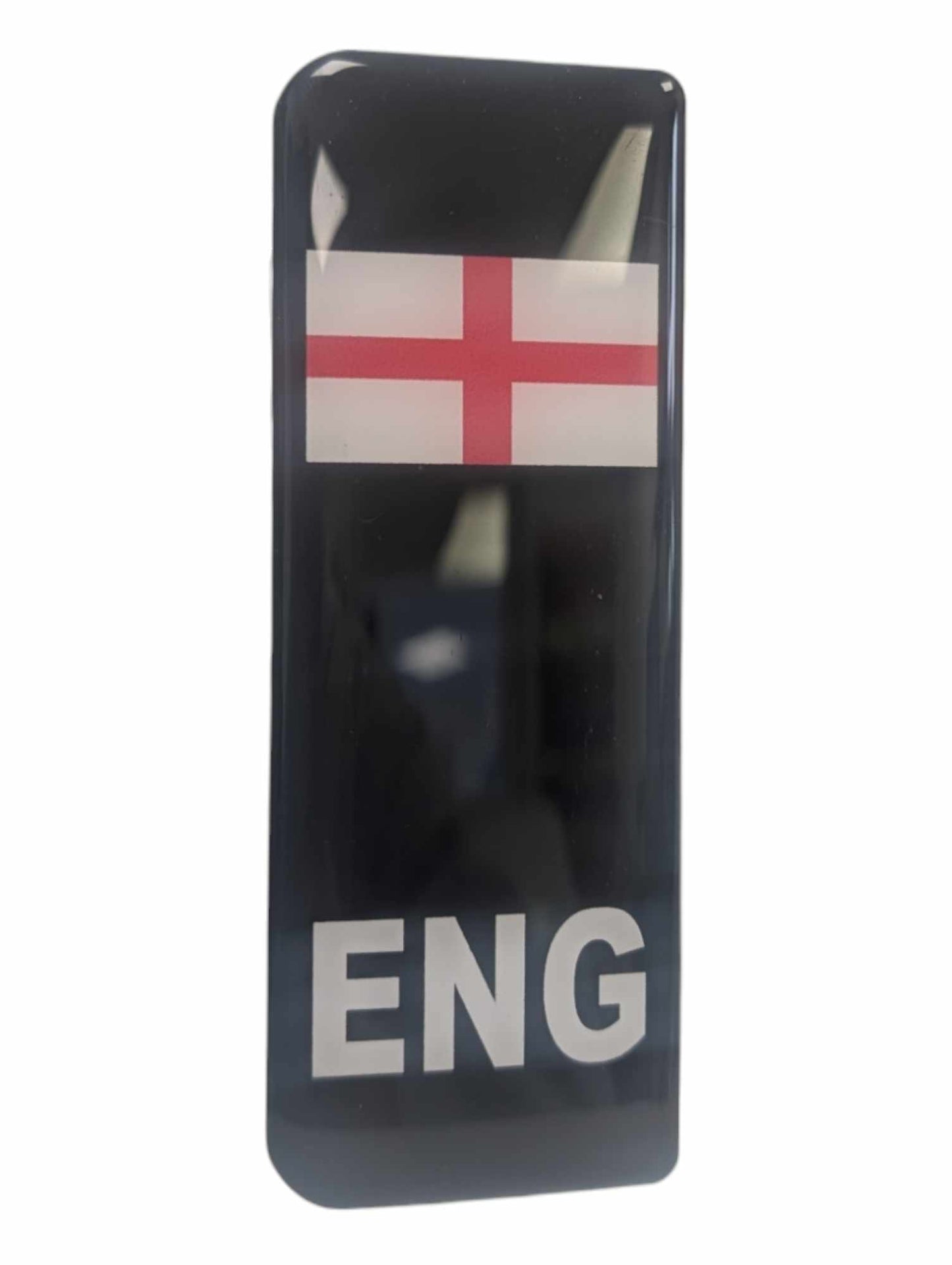 Gel Resin Number Plate Euro Badge Pair - Road Legal