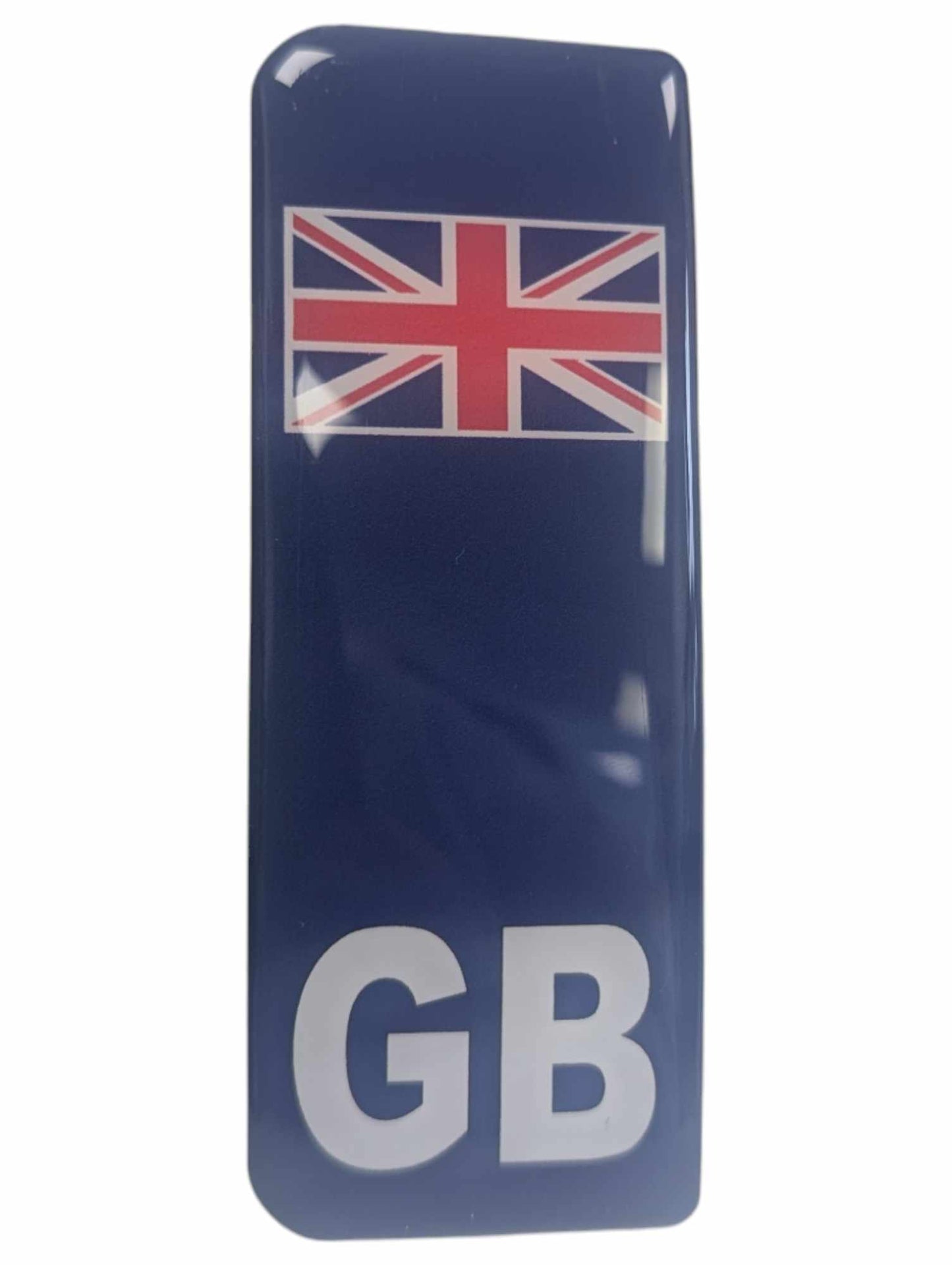 Gel Resin Number Plate Euro Badge Pair - Road Legal