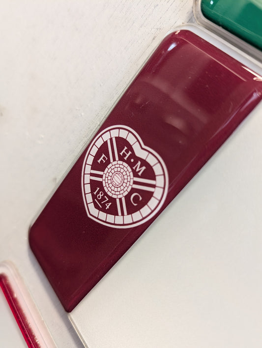 Hearts FC Side Badge