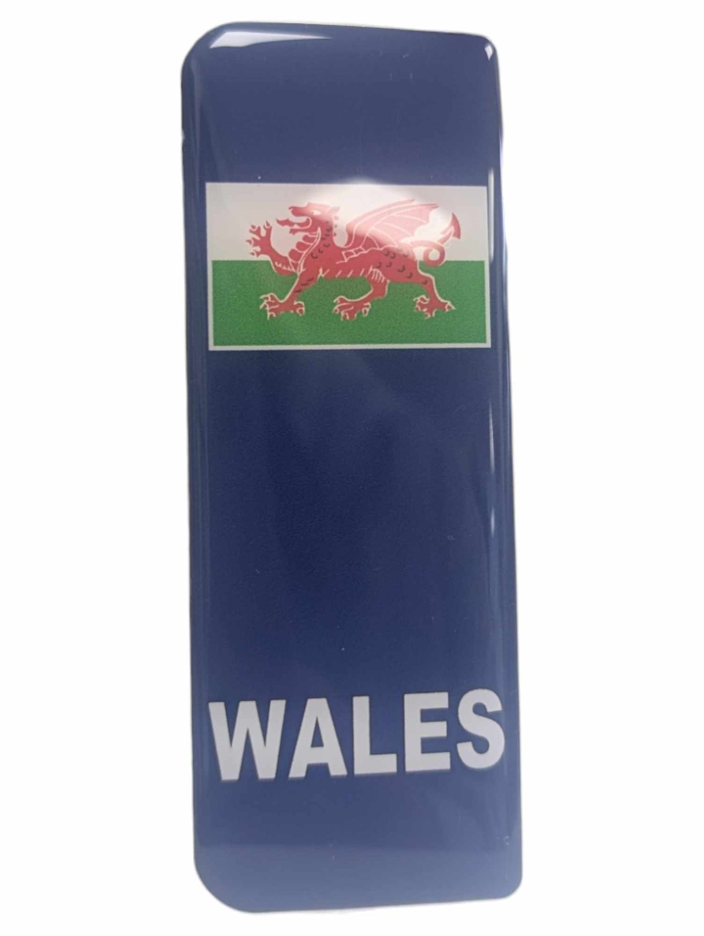 Gel Resin Number Plate Euro Badge Pair - Road Legal
